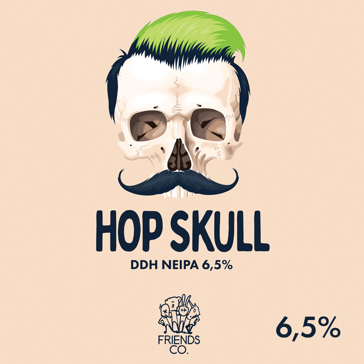 Hopskull - DDH NEIPA 6.5% 33cl x 20